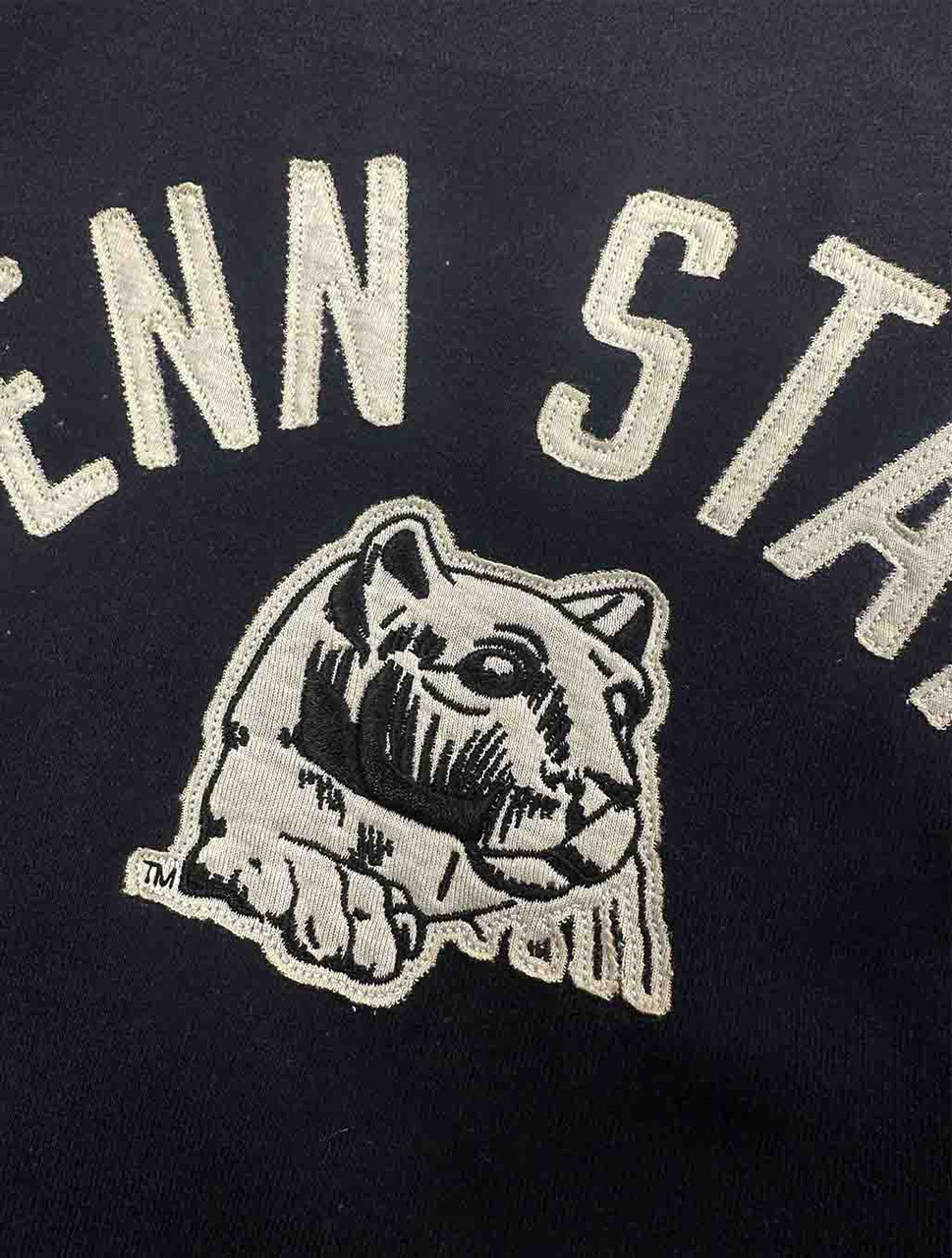 Penn State Lion Shrine Appliqué Crew Neck Sweatshirt | League